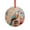 style, variant on Watercolor Orange Pumpkins Green Leaves Glass Christmas Ornament Fall Decor Grateful Thanksgiving Round Glass Christmas Ornaments Gifts for Women