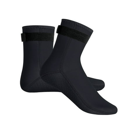 

QWANG Diving Socks Snorkeling Socks 3mm Thick Warm Anti-Stab Cutting Adult Beach Socks Flippers Swimming Socks Diving Equipment