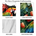 thumbnail image 4 of luoweisi Men's Beach Shorts Quick Dry Swim Trunks with Mesh Lining Parrot L, 4 of 5