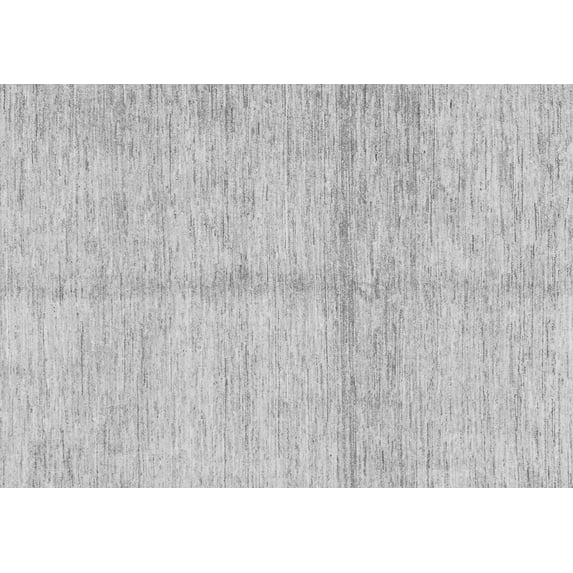 Ahgly Company Indoor Rectangle Solid Gray Modern Area Rugs, 5' x 7'