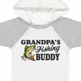 thumbnail image 4 of Inktastic Grandpa's Fishing Buddy Boys Baby Bodysuit, 4 of 5