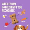 thumbnail image 4 of Wellness Old Mother Hubbard Liv'R'Crunch Dog Biscuits, Natural, Training Treats, Chicken Liver, Oats, Apples, Carrots, & Eggs Flavor, Mini Size, (20 Ounce Bag), 4 of 9