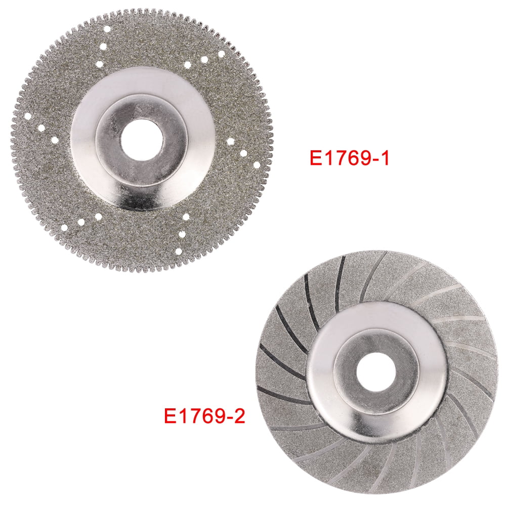 Teeth 4 inch // 100mm Hole 32mm Type: 12R4 Dish Diamond Grinding Wheel for Saw