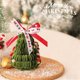 thumbnail image 1 of Guirnalda de Decoración Navideña con Diseño de Escena, Adornos para Árbol de Navidad, Anillo de Ratán, Colgante para Puerta, Decoración Navideña 2025, 1 of 6