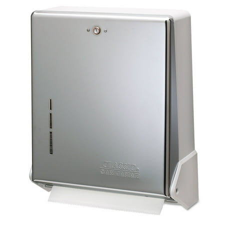 True Fold C-Fold/Multifold Paper Towel Dispenser 11.63 x 5 x 14.5 Chrome T1905XC