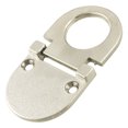 thumbnail image 1 of Cupboard Drawer Metal Flush Mount Pull Ring Handle Silver Tone, 1 of 1