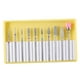 thumbnail image 4 of Paquete de 10 brocas duraderas para uñas, puntas de pulido y pulido, cabezales de fresas rotativas BH-02, 4 of 8