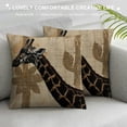 thumbnail image 3 of Qinduosi Animals Throw Pillow Covers Set of  Animals Outdoor Decorative Pillow Covers Linen Cushion Cases for Living Room Couch Bed, 3 of 5