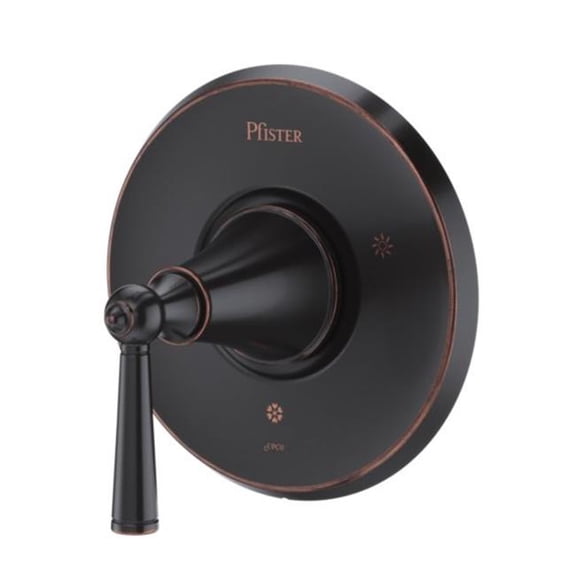 Pfister R89-1GL1Y Saxton 1-Handle Tub & Shower Valve Only Trim with 1 Hole, Tuscan Bronze
