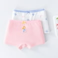 thumbnail image 3 of URMAGIC Teen Girls Breathable Comfort Briefs Cotton Soft Panties Cute Cartoon Print Underwear|pack of 2 Boxers, 3 of 11