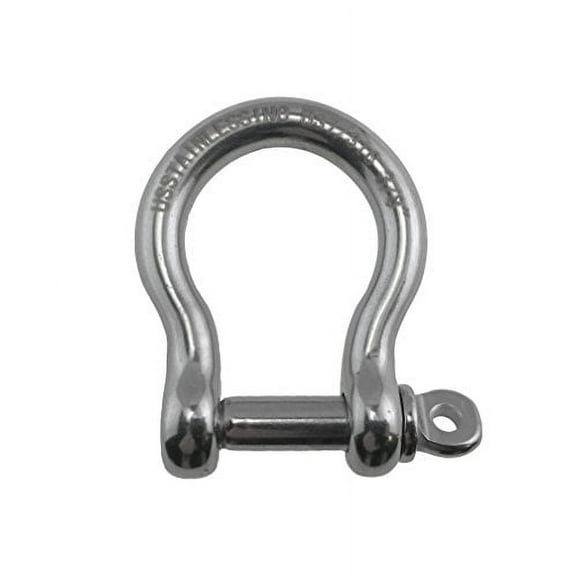 US STAINLESS Stainless Steel 316 Forged Bow Shackle (3/8" 10mm Forged Bow Shackle)