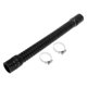 thumbnail image 1 of Ofertas Únicas 1 Juego de Manguera de Silicona Negra de 30 mm / 1.18 '' ID 400 mm / 15.75 '' Longitud 0 Grados con Abrazaderas Manguera de Refrigerante Universal, 1 of 1