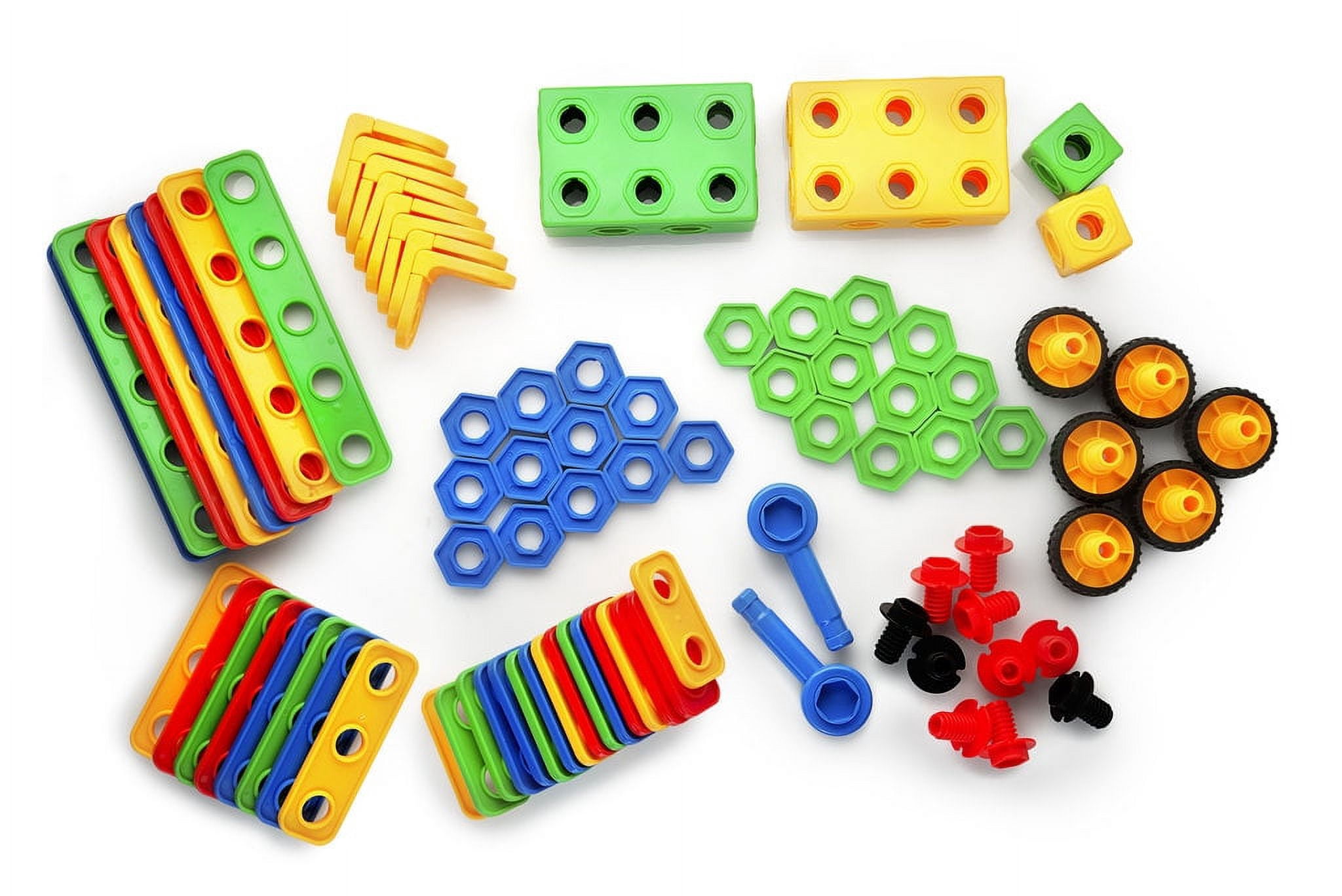 Building Blocks 100 Set - Building Toys Gift for Boys & Girls - STEM Educational Fun Toy Set, Ages 3 Years and Up - Original - By Play22