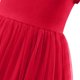 thumbnail image 3 of Vestido de Verano de Manga Corta Moda Primavera Y Verano Manga Corta Cuello Redondo Falda de la Princesa Ruffle para Diario, Viajes, Hogar, Vacaciones, Fiesta de Cumpleaños, 3 of 7