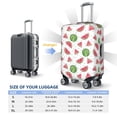 thumbnail image 5 of Goofa Hand Drawn Watermelon Pattern Luggage Covers For Suitcase,Suitcase Cover Protector Fit 18-32 Inch Luggage-Large, 5 of 9