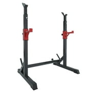 XL MUSCLE88 Multi-Function Barbell Rack – Adjustable Height & Width Squat Stand Station - Weight Bench Press Stand - Fitness Exercise Equipment for Home Gym