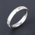 thumbnail image 3 of 2 Pieces Rose Gold Titanium Steel Same Ring Diamond Faceted Ring Sa763, 3 of 4