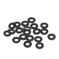 thumbnail image 1 of Unique Bargains Rubber Flat Washers, 4mm Inner Diameter 9mm OD 1.2mm Thick 20pcs, 1 of 4