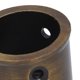 thumbnail image 4 of Round Cup Caster Zinc Alloy Vintage Matt Exquisite Sturdy Durable Stable Silent Wheel Dia Swivel, 4 of 4