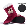 thumbnail image 5 of Lacyhop Women's Bootie Slippers Memory Foam House Shoes Ankle Boots Ladies Plush Lined Warm Shoes for Indoor, 5 of 7