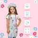 thumbnail image 4 of Delantal SANDJEST Ice Cream Kid para niñas con bolsillo y gorro de chef, 4 of 8