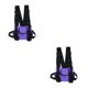 thumbnail image 2 of Sonducket Chaleco manos libres de nailon, bolsa para aparejo en el pecho, resistente al desgaste y duradero, bolsillo en el pecho con múltiples morado 2piezas, 2 of 6