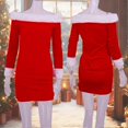 thumbnail image 1 of Festival Sexy Dress Warm and Comfortable Waist Shaping Fashion Dress, 1 of 5