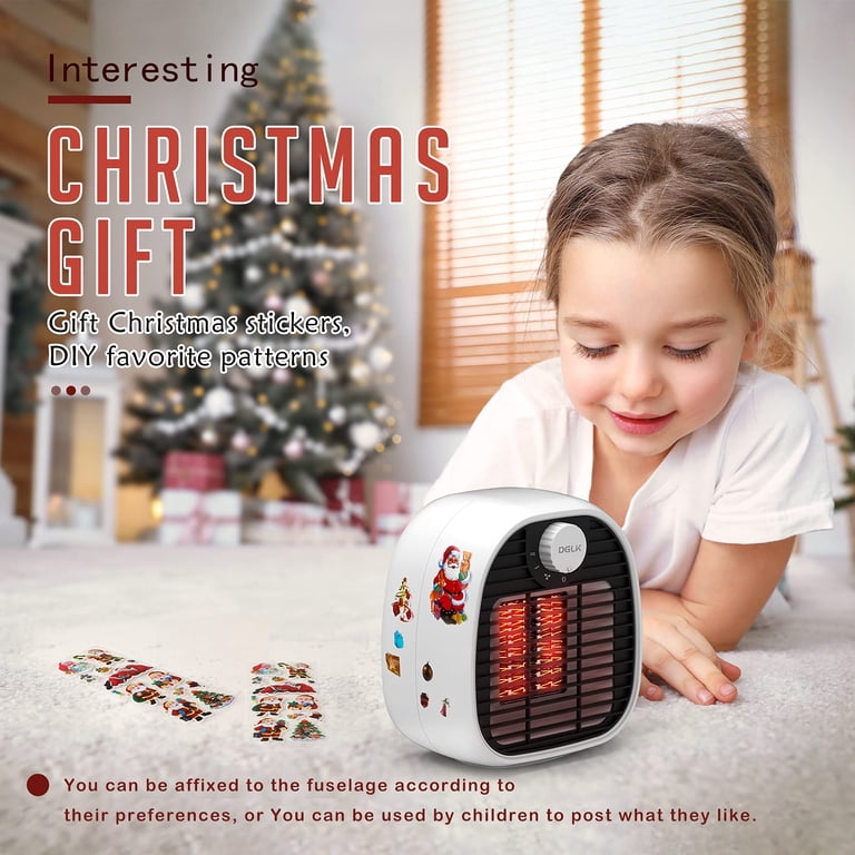 2 in 1 Electric Space Heater, Small Space Heaters For Indoor Use,  1000W/650W Ceramic PTC Portable Heater , Personal Desk Heater for Office,  Room, Garage - Walmart.com