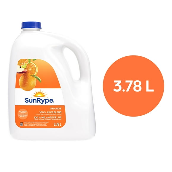 SunRype Orange Juice, 3.78 L