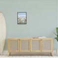 thumbnail image 2 of Stupell Industries Spring Daisy Flower Blooms Beachside Ocean View Painting Black Framed Art Print Wall Art, Design by Sally Swatland, 2 of 7