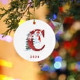 thumbnail image 5 of Coche Decoraciones de Navidad 2025 Nuevo 26 Carta de Navidad Muñeco de Nieve Colgante de Navidad - Colgante de Coche de Acrílico Santa Navidad Muñeco de Nieve Decoraciones, 5 of 5