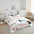 thumbnail image 3 of Dachshund Comforter Sets King Size,Cute Cartoon Puppy Bedding Set Teens Adults,Lovely Pet Down Comforter,Kawaii Dog Animal Bed Set, 3 of 7