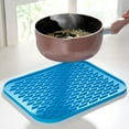 thumbnail image 3 of Ludlz Silicone Trivet Pot Mat for Countertop Trivest Pads Heat Resistant Table Placemats Kitchen Silicone Heat Resistant Table Mat Non-slip Pot Pan Holder Pad Cushion, 3 of 7