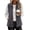 Dark Grey, variant on Zeagoo Womens Outerwear Vests With Pockets Zipper Sleeveless Fleece Jackets Casual Fall Trendy