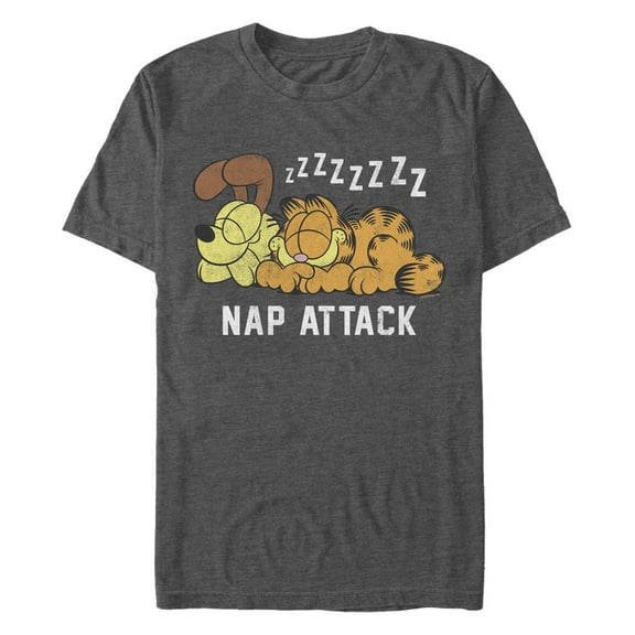 Men's Garfield Nap Attack Graphic T-Shirt