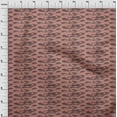 thumbnail image 3 of oneOone Viscose Chiffon Dusty Rose Fabric Snake Animal Skin Dress Material Fabric Print Fabric By The Yard 42 Inch Wide, 3 of 4
