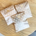 thumbnail image 4 of 25 bolsas de papel Kraft para golosinas, bolsas con lunares y chevron para bodas, cumpleaños, fiestas de Año Nuevo, suministros y regalos, 4 of 5