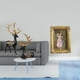 thumbnail image 2 of Escultura De Resina De Alce Reno Y Marco De Fotos Con Frente De Cristal, Soporte Para Tarjetas De Presentación Para Mesa, Mueble, Boda, Inauguración De La Casa, Dormitorio, Oficina, Casa De, 2 of 8