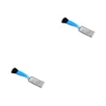 thumbnail image 3 of Sidaley Cepillo de limpieza del coche Panel de instrumentos del plumero del tablero de ventilación del aire interior Herramienta automotriz Azul 2piezas, 3 of 6
