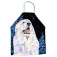 thumbnail image 1 of Carolines Treasures SS8466APRON Starry Night Great Pyrenees Apron - 27 x 31 in., 1 of 4