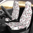 thumbnail image 2 of Sikiie Rose Flowers Car Seat Protector 2 Pack Car Seat Cushion Mat, Car Seat Covers for SUV, Truck, Van, 2 of 7