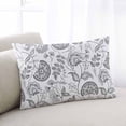 thumbnail image 2 of Vintage Farmhouse Paisley Plant Leaf King Size Pillow Cover, Pillowcase Protectors with Zipper, Breathable Decorative Throw Pillow Case Cover, Pillow Shams for Couch Sofa 20x36Inch, 2 of 7