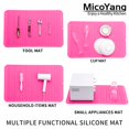 thumbnail image 4 of Alfombrilla de silicona para secar platos MicoYang Rose 3XL, 71 cm x 46 cm, 4 of 9