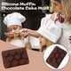 thumbnail image 1 of Xihbxyly Ofertas relámpago de hoy Prime Flor de 9 agujeros para pastel de chocolate, gelatina, pudín, jabón, forma redonda, 1 of 6