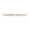 thumbnail image 3 of 1/5 Carat Prong Set Diamond Wedding Band Ring in 14K Yellow Gold (Ring Size 6) (I1-I2 Clarity), 3 of 4