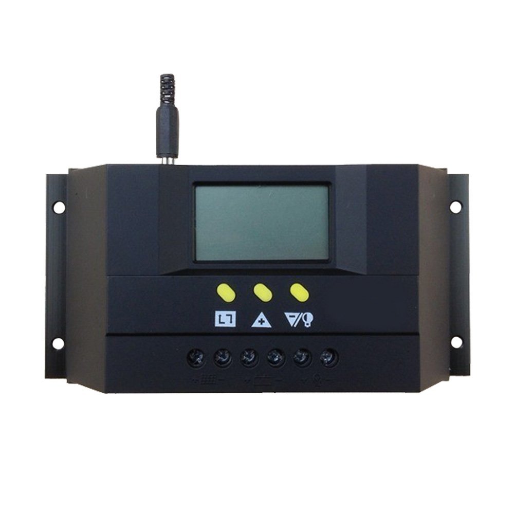 Intelligent LCD PWM Solar Panel Regulator Adapter Charge Controller ...
