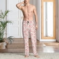 thumbnail image 2 of Naloa Pig Pajama Pants Men, PJ Bottoms, Sleep & Lounge Pants-Medium, 2 of 6