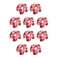 thumbnail image 3 of Minnieouse Titular de cola de caballo Patrón escocés Anillos para el cabello Sombreros femeninos de moda 5 Type2 NO2, 3 of 6