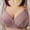 28-Pink, variant on YWDJ Bras for Women Plus Size Sleep Bras Wirefree Comfy Bras Adjustable Straps Half Cup Push up Wrap Lounge Bras Padded Lace Comfortable Bras Comfortable Bras Pink M