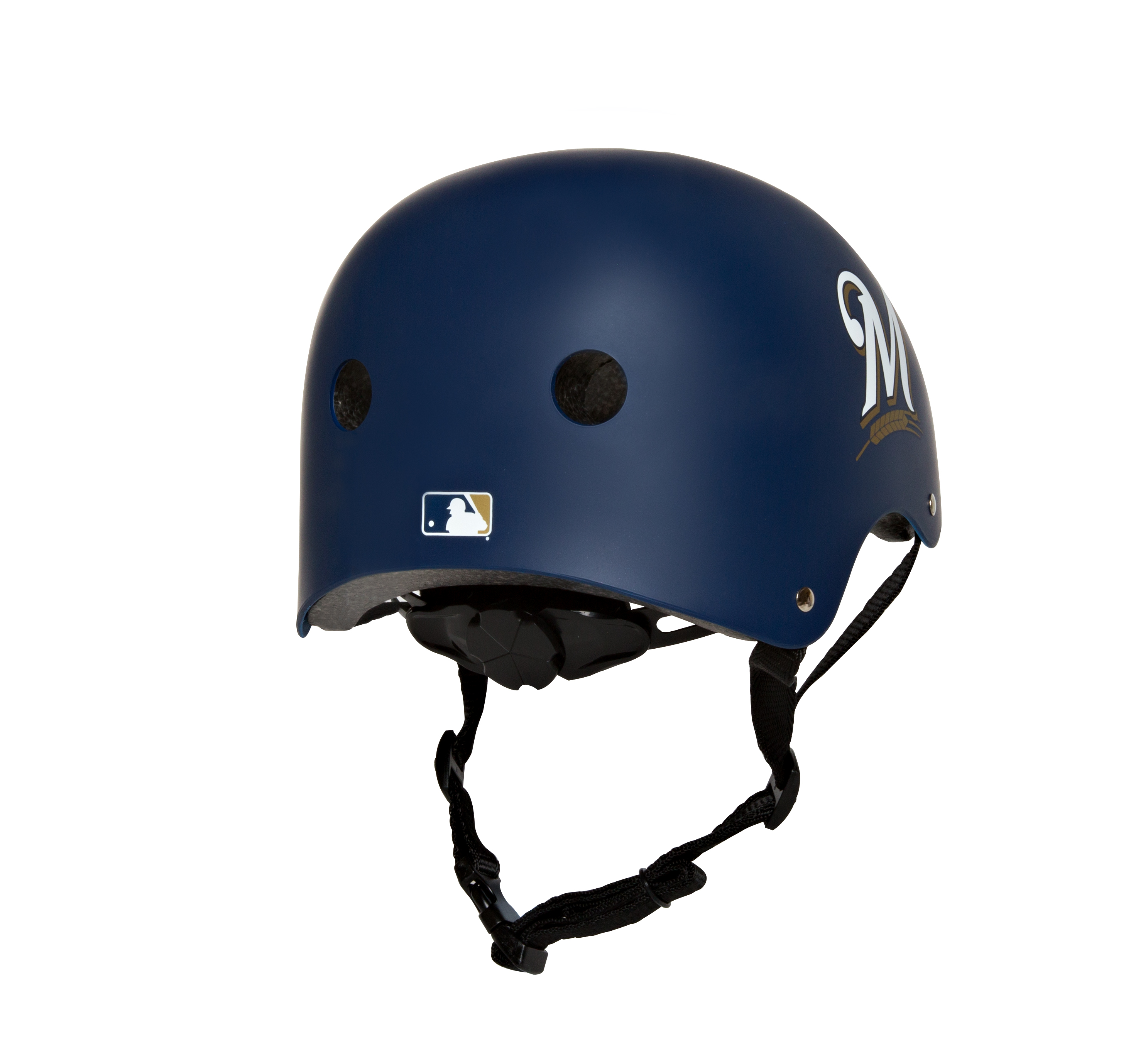 MLB Milwaukee Brewers Multi-Sport Youth Helmet for Ages 5 and Up by Walk-Onz Sports